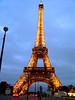 La Tour Eiffel : The Eiffel Tower was built for the International Exhibition of Paris of 1889 commemorating the centenary of the French Revolution. The Prince of Wales, later King Edward VII of England, opened the tower. Of the 700 proposals submitted in a design competition, Gustave Eiffel's was unanimously chosen.